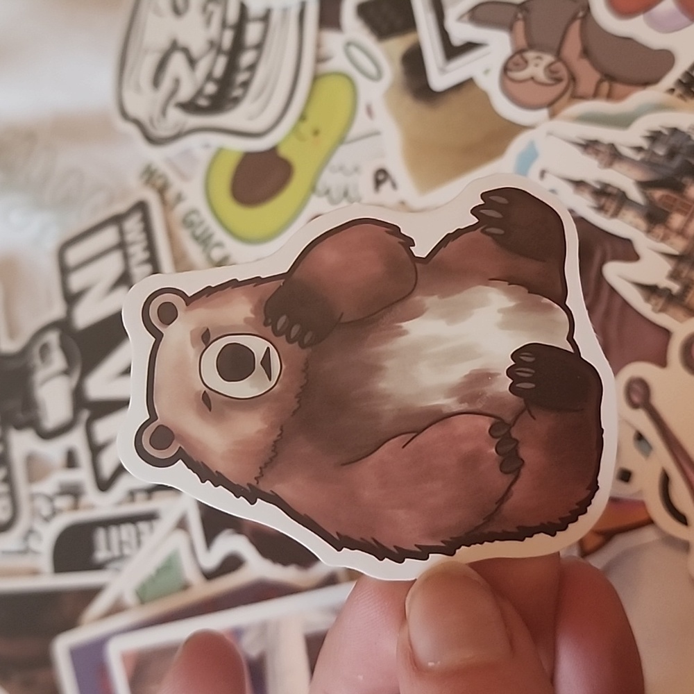 10/$10 Bear Vinyl Sticker